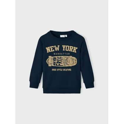 Zdjęcie NAME IT Bluza 13218863 Granatowy Regular Fit