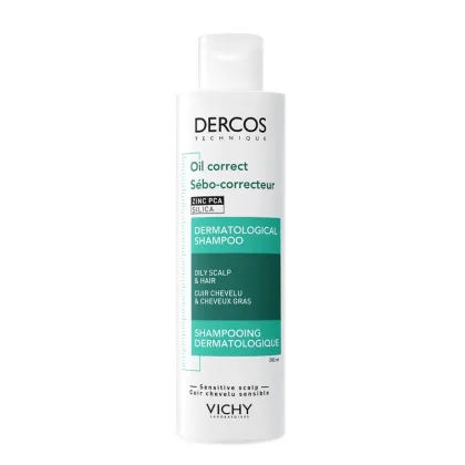 Zdjęcie Vichy Dercos Oil Correct Szampon 200 ml