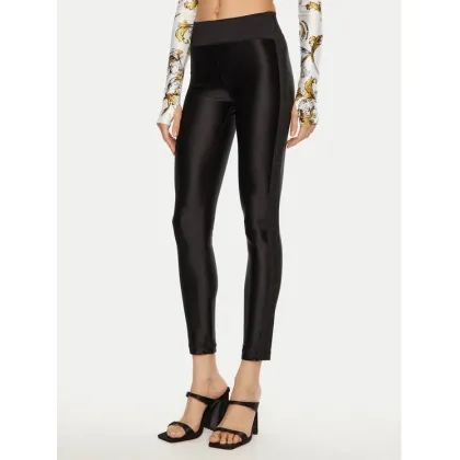 Zdjęcie Versace Jeans Couture Legginsy 78HAC114 Czarny Slim Fit