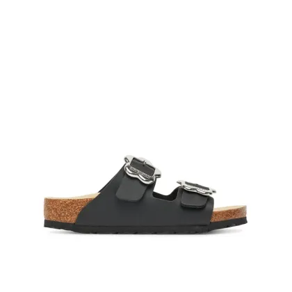 Zdjęcie Birkenstock Klapki Arizona Flower Buckle Kids 1029844 S Czarny