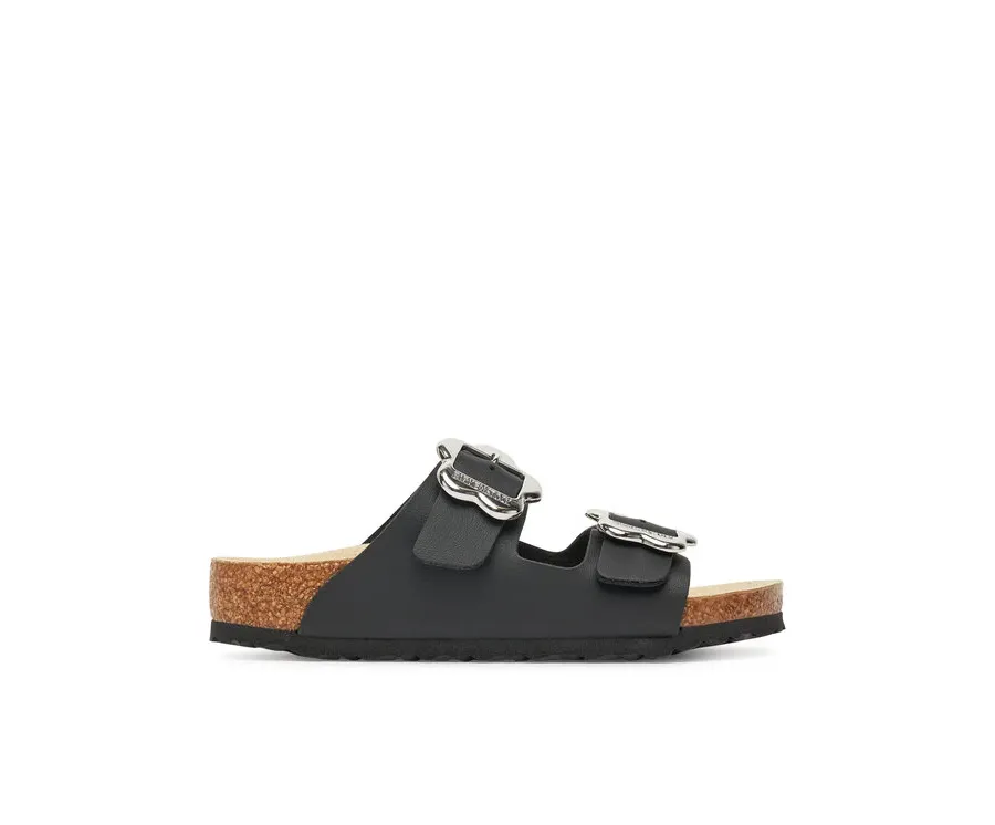 obrazek 1 Birkenstock Klapki Arizona Flower Buckle Kids 1029844 S Czarny