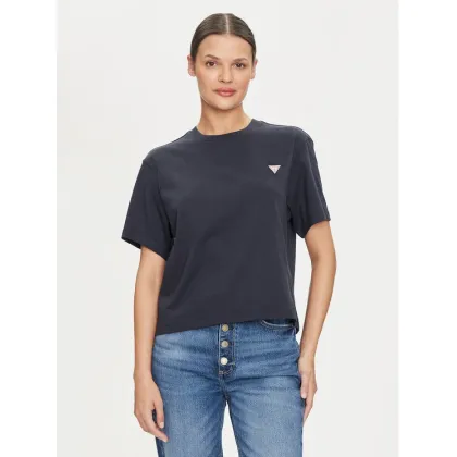 Zdjęcie Guess Jeans T-Shirt W4YI05 K8HM0 Granatowy Regular Fit