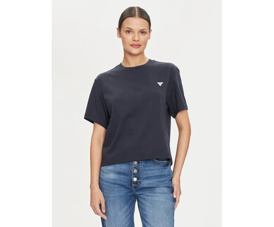 obrazek 1 Guess Jeans T-Shirt W4YI05 K8HM0 Granatowy Regular Fit