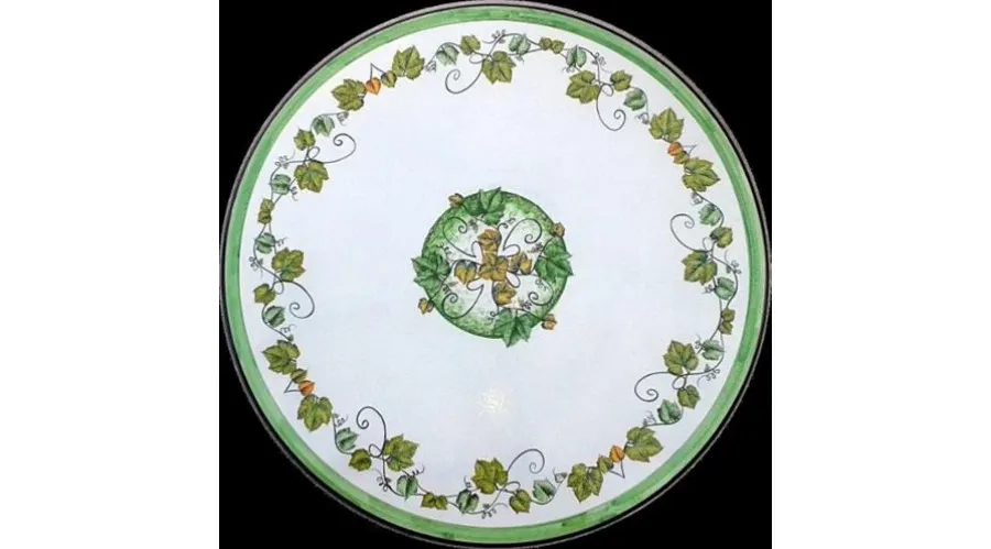 obrazek 1 Luksusowy blat z kamienia wulkanicznego zdobiony delikatnym roślinnym ornamentem – Ceramiche Valchida