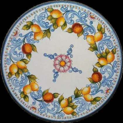 Zdjęcie Stylowy blat z lawy wulkanicznej do ogrodu i na taras – Ceramiche Valchida
