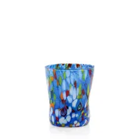 Zdjęcie Designerski komplet 6 niebieskich szklanek do wody (10 cm)