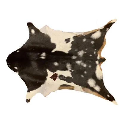 Zdjęcie Ekskluzywny skórzany dywan z koziej skóry