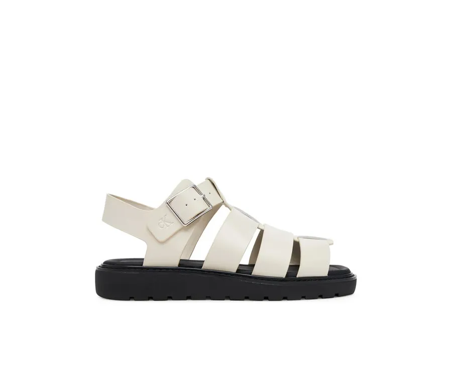 obrazek 1 Calvin Klein Jeans Sandały Sq Molded Sdl Fisherman Mg Wn YW0YW01700 Écru