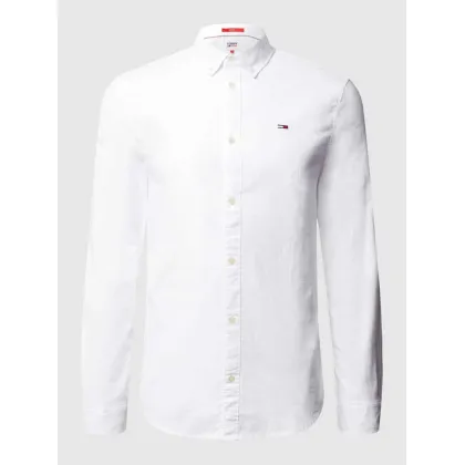 Zdjęcie Koszula casualowa o kroju slim fit z tkaniny Oxford