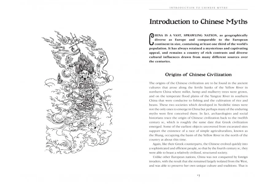 obrazek 2 Książka Chińskie mity - Flame Tree Publishing