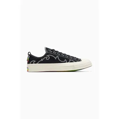 Zdjęcie Converse tenisówki Chuck 70 OX Pride kolor czarny A10215C