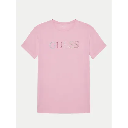 Zdjęcie Guess T-Shirt J5GI38 J1314 Różowy Regular Fit