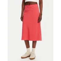 Zdjęcie Tommy Jeans Spódnica midi Tjw Midi Aop Skirt DW0DW20272 Koralowy Regular Fit