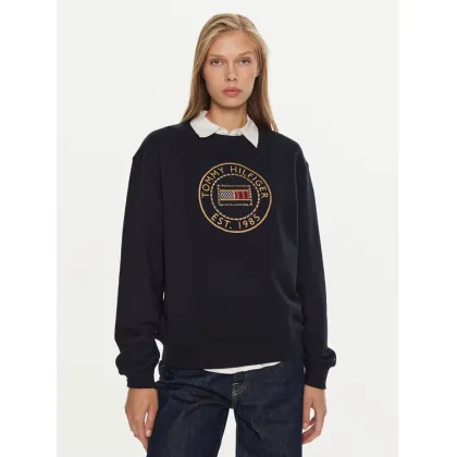 Zdjęcie Tommy Hilfiger Bluza Nautical WW0WW42891 Granatowy Regular Fit