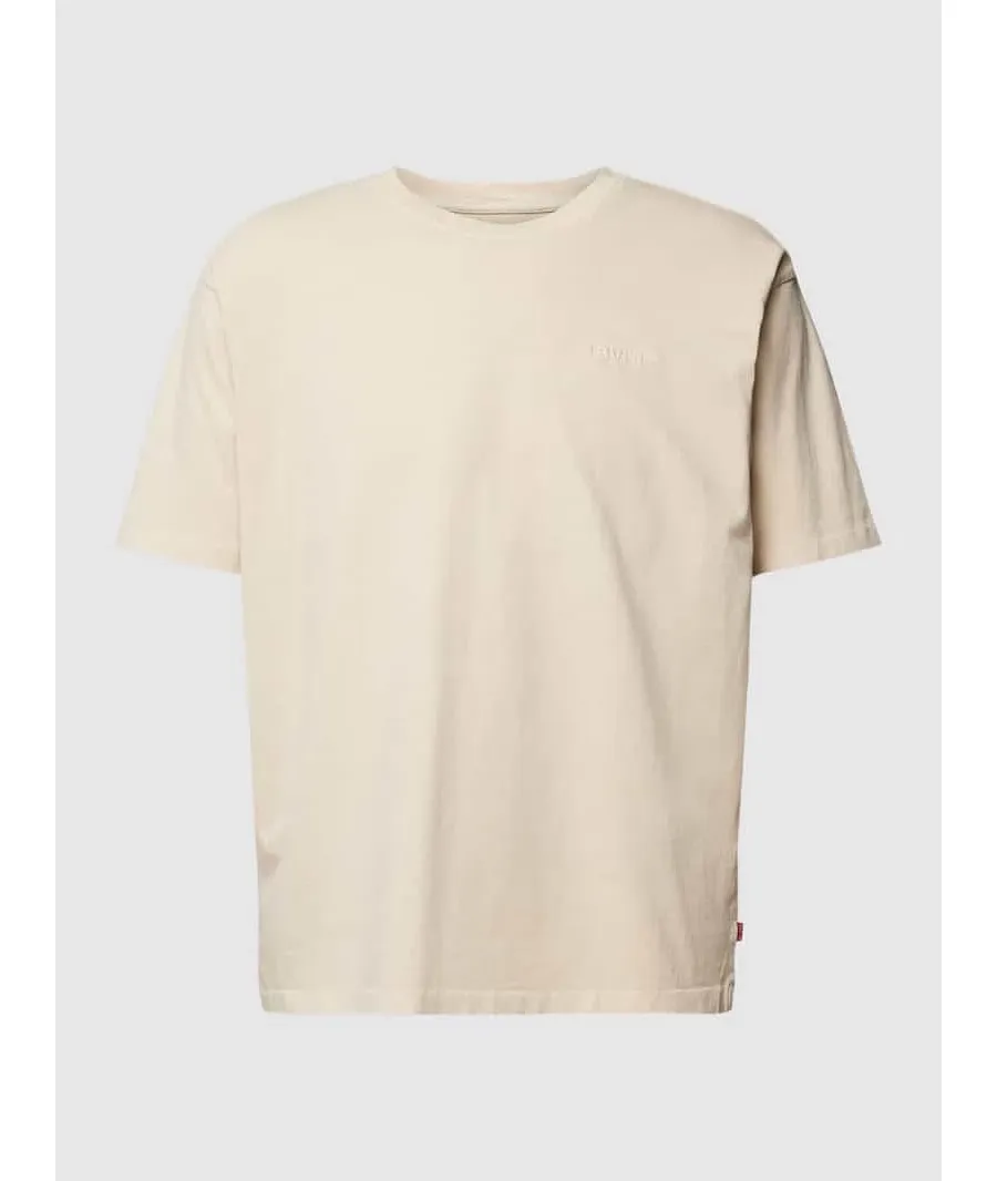 obrazek 1 T-shirt z prążkowanym, okrągłym dekoltem