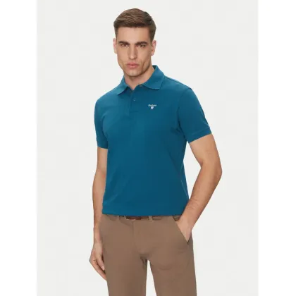 Zdjęcie Barbour Polo Tartan MML0012AQ72 Niebieski Regular Fit
