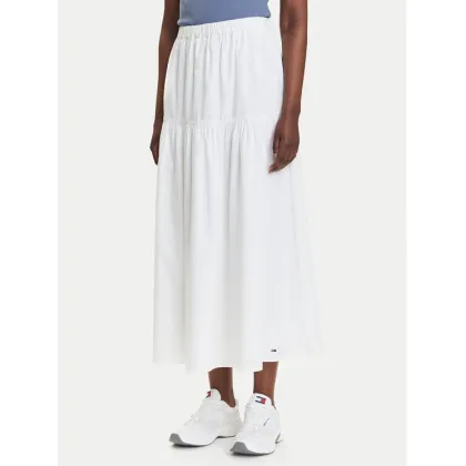 Zdjęcie Tommy Jeans Spódnica trapezowa DW0DW20980 Biały Regular Fit