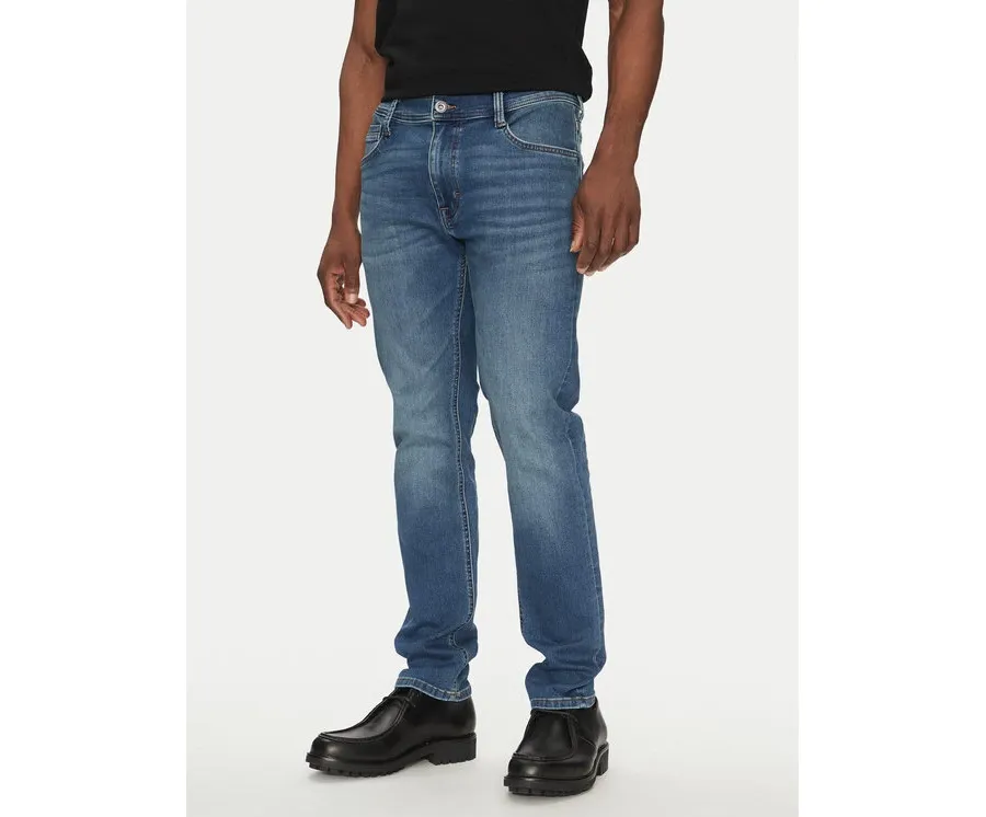 obrazek 1 Mustang Jeansy Oregon 1013712 Niebieski Slim Fit