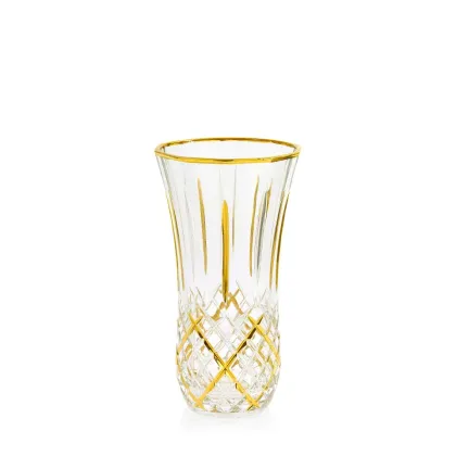 Zdjęcie Elegancki kryształowy wazon z Włoch (25 cm)
