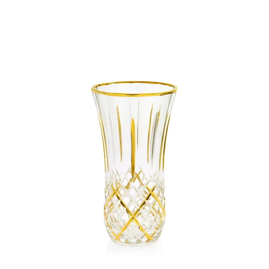 obrazek 1 Elegancki kryształowy wazon z Włoch (25 cm)