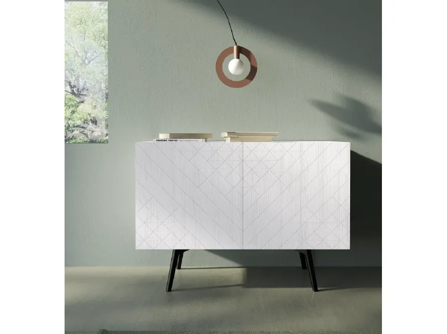 obrazek 1 Stylowy kredens ORIGAMI 2 drzwi push-pull - Fratelli Mirandola