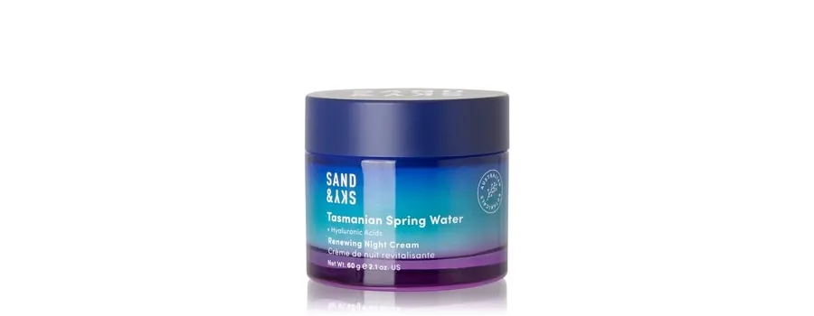 obrazek 1 Sand & Sky Tasmanian Spring Water Renewing Night Cream Krem na noc 60 g