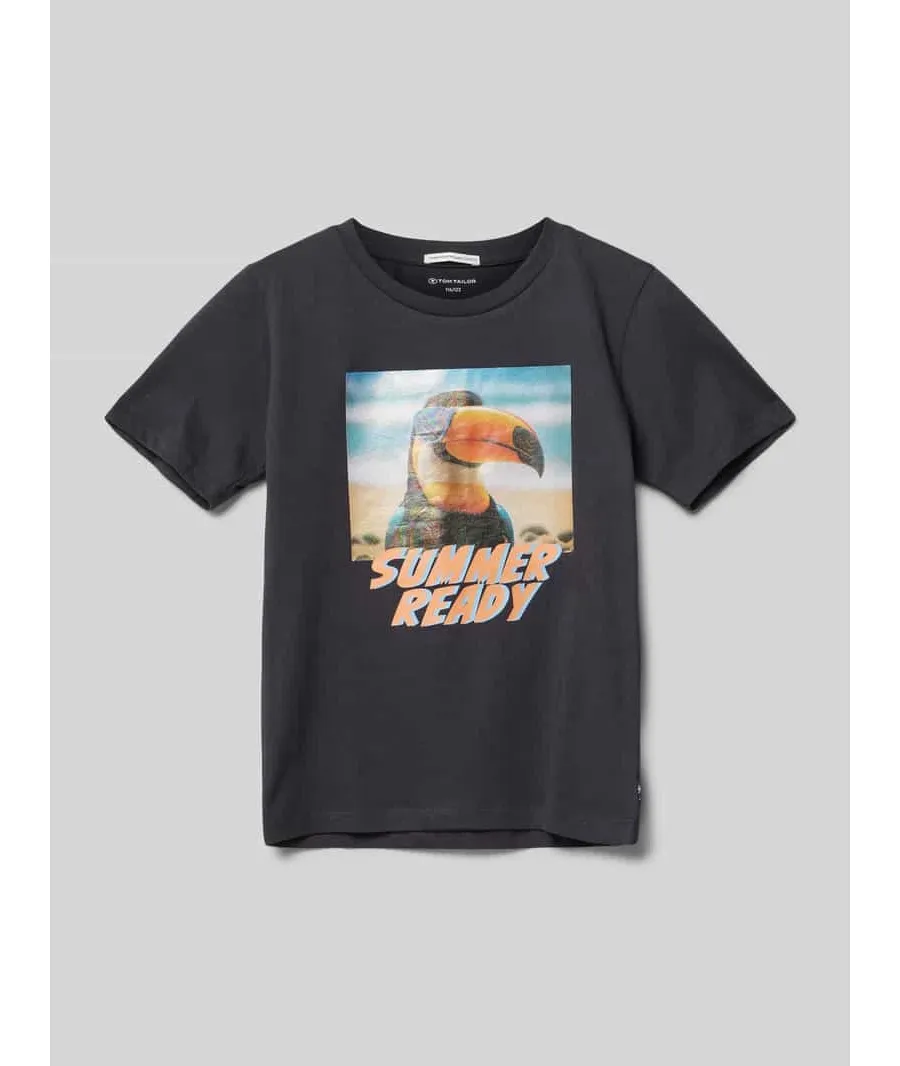 obrazek 1 T-shirt z nadrukowanym motywem
