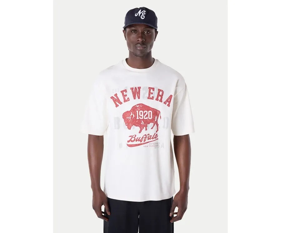 obrazek 1 New Era T-Shirt 60596287 Biały Regular Fit