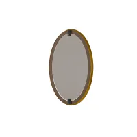 Picture Classic Italian prestigious oval mirror - Bianchini