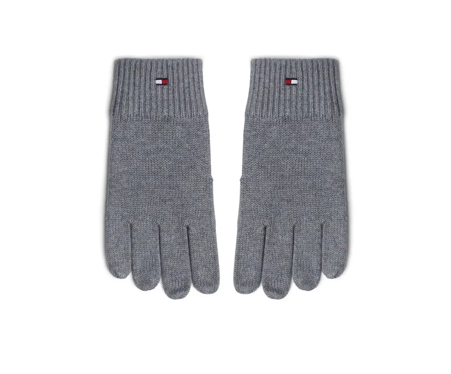 obrazek 1 Tommy Hilfiger Rękawiczki Męskie Essentials AM0AM12845 Szary