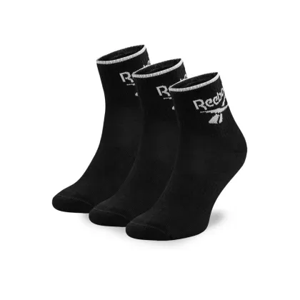 Zdjęcie Reebok Zestaw 3 par wysokich skarpet unisex R0362-SS24 (3-pack) Czarny