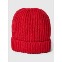 Zdjęcie Czapka beanie z efektem prążkowania model ‘Carlo’