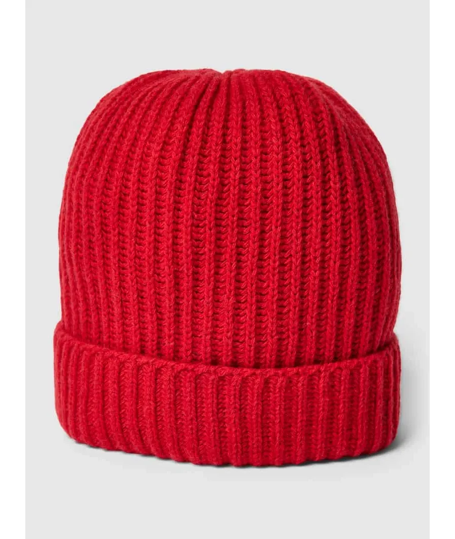 obrazek 1 Czapka beanie z efektem prążkowania model ‘Carlo’