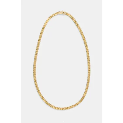 Zdjęcie HATTON LABS naszyjnik pozłacany Classic Cuban Chain M HL-W4-384-GL