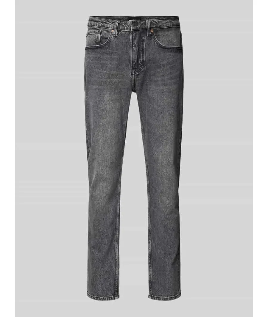 obrazek 1 Jeansy o kroju tapered fit z 5 kieszeniami model ‘DYLAANO’