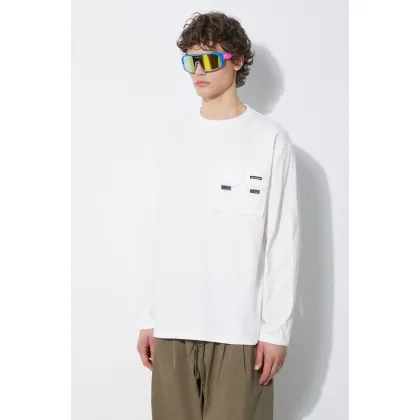 Zdjęcie Manastash longsleeve bawełniany Armor L/S Tee kolor biały gładki 7924130002