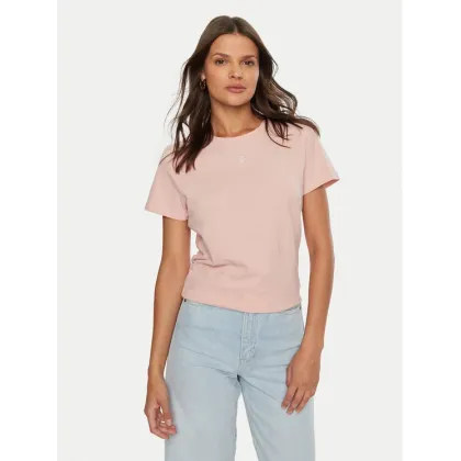 Zdjęcie Guess T-Shirt W4BI13 KCJI0 Różowy Regular Fit