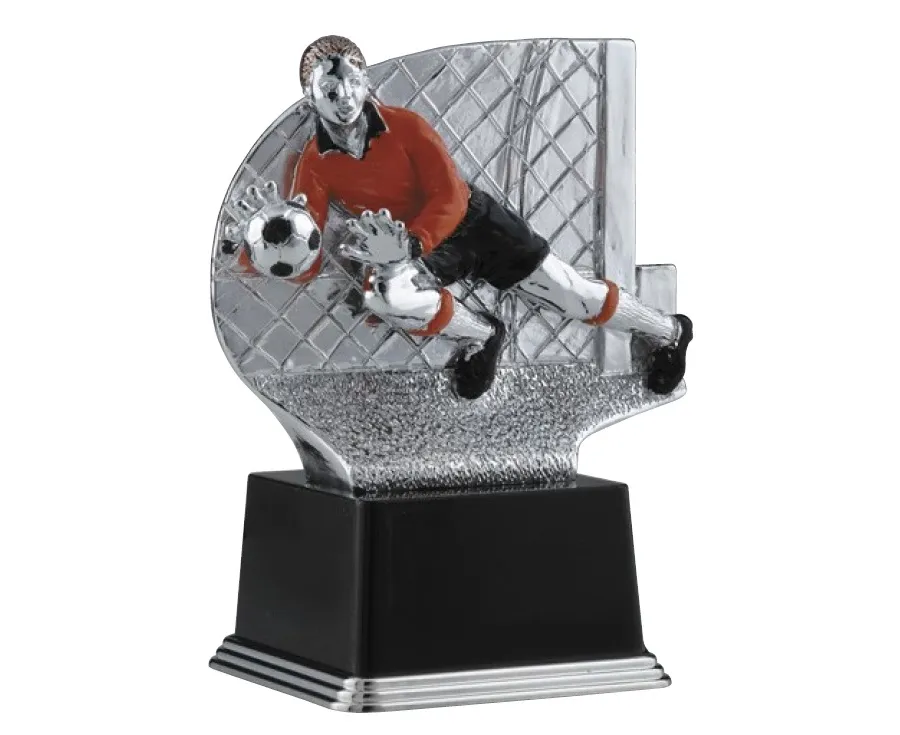 picture 1 Statuette with a goalkeeper's silhouette - Astra Argenti