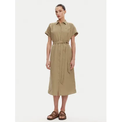 Zdjęcie Tommy Hilfiger Sukienka koszulowa Ess WW0WW44653 Beżowy Regular Fit