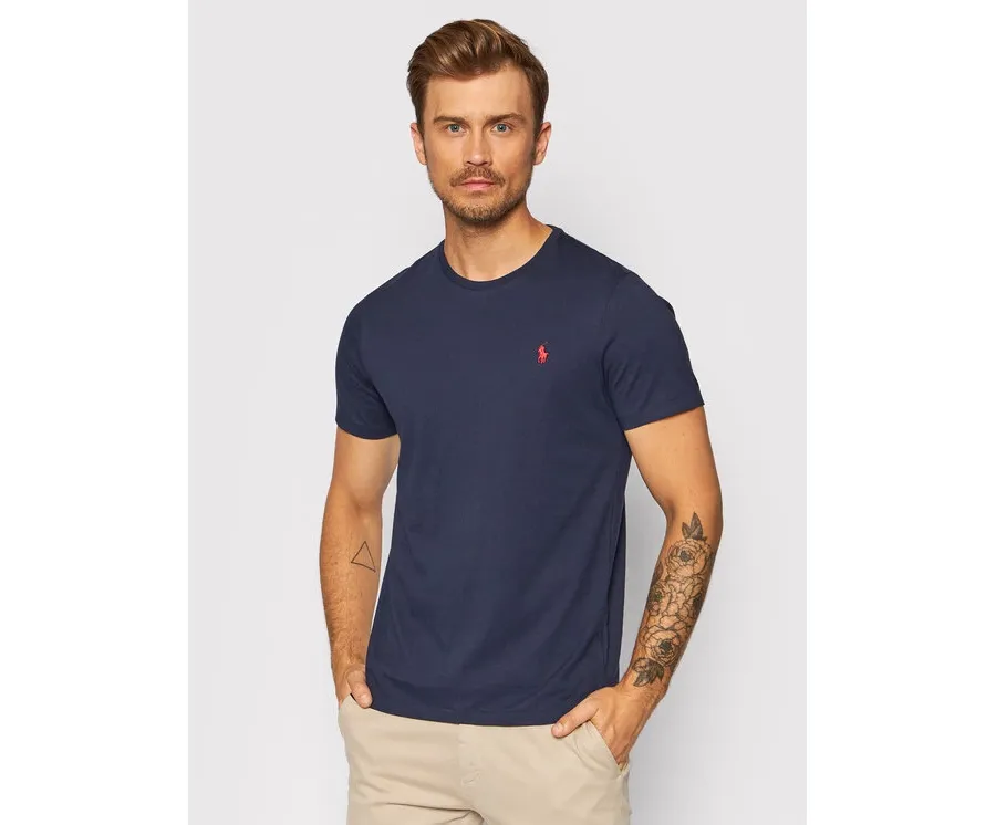 obrazek 1 Polo Ralph Lauren T-Shirt Bsr 710680785 Granatowy Custom Slim Fit
