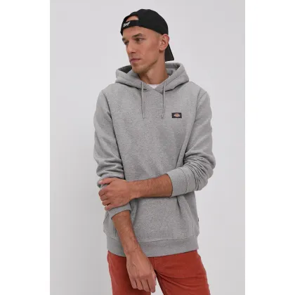 Zdjęcie Dickies Bluza męska kolor szary gładka DK0A4XCDGYM-GREYMELANG