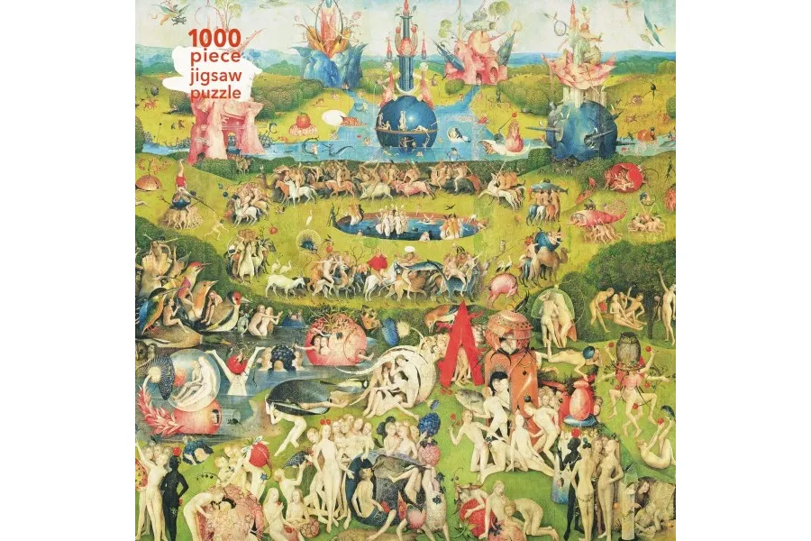 obrazek 1 Puzzle dla dorosłych Hieronymus Bosch: Ogród ziemskich rozkoszy - Flame Tree Publishing
