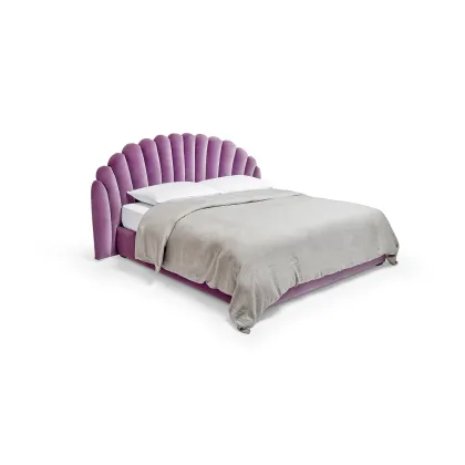 Picture Comfortable upholstered bed for the bedroom - Munna