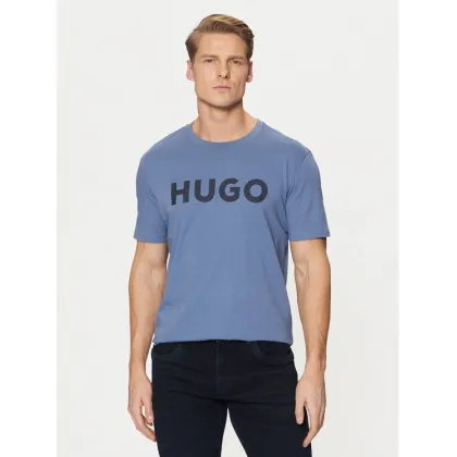 Zdjęcie HUGO T-Shirt Dulivio 50467556 Niebieski Regular Fit
