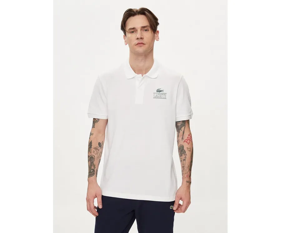 obrazek 1 Lacoste Polo PH1136 Biały Regular Fit