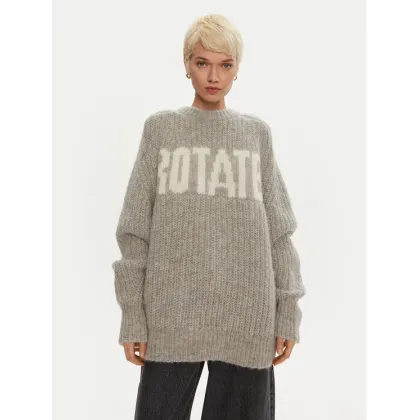Zdjęcie ROTATE Sweter Brandy 1137491789 Szary Loose Fit