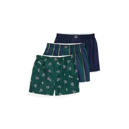 Zdjęcie Polo Ralph Lauren bokserki bawełniane 3-pack kolor czarny