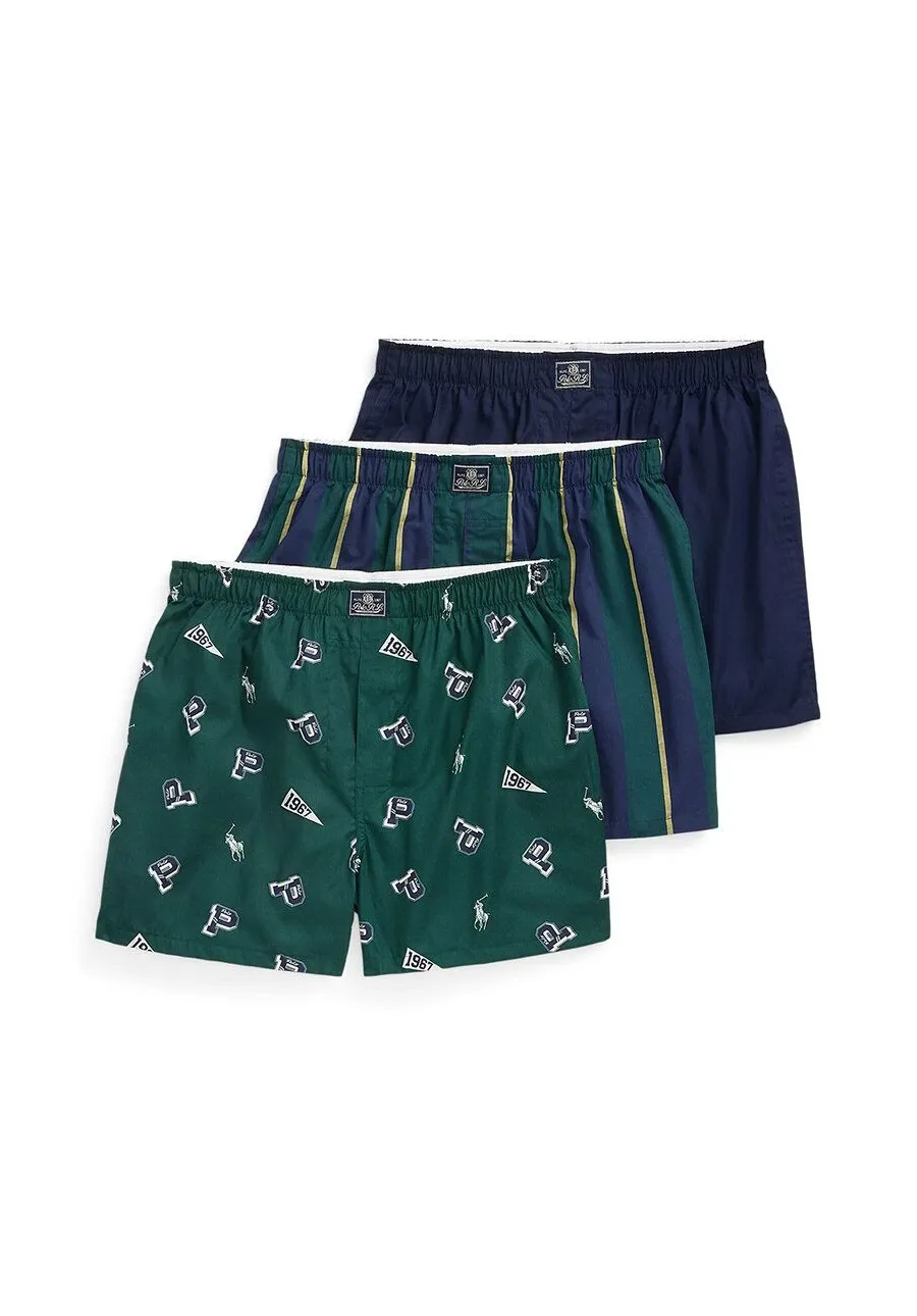 obrazek 1 Polo Ralph Lauren bokserki bawełniane 3-pack kolor czarny