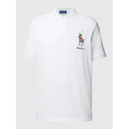 Zdjęcie Koszulka polo o kroju classic fit z wyhaftowanym logo