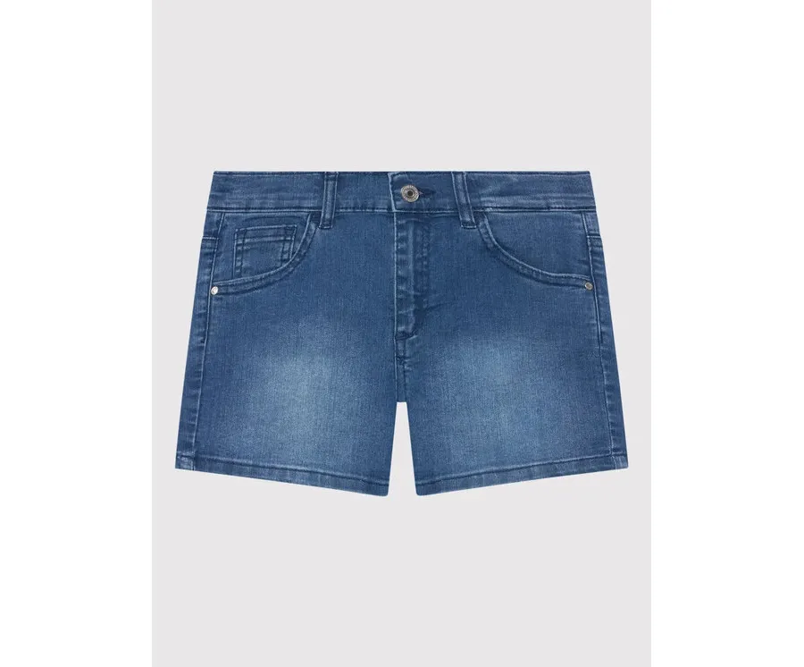 obrazek 1 Guess Szorty jeansowe J0BD09 D4H20 Niebieski Regular Fit